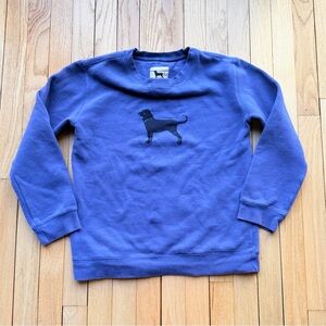 The black dog Icy blue crew neck sweater